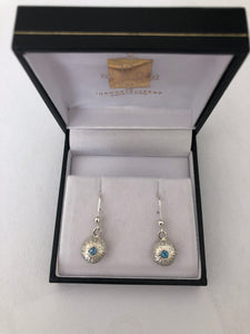 Jewel Urchin Earrings - Sterling Silver