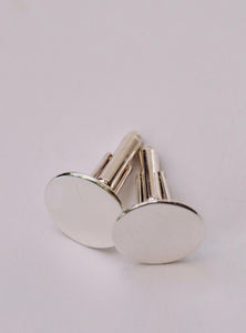 9ct Gold Personalised Cufflinks with Name or Initial