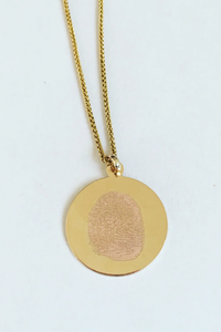 The JLB Petite | 13mm Pendant with Hand and/Foot Print