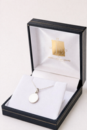 Plain Disc | Sterling Silver