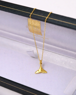Whale Tail | Gold Vermeil