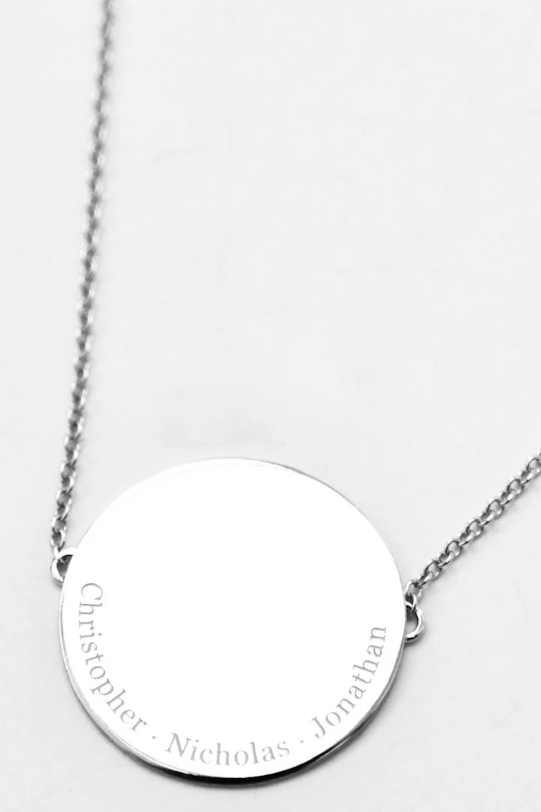 The Lindsay | Name Pendant Sterling Silver