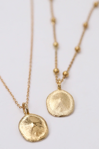 Indo Pansy Necklace | Gold Vermeil