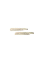 Collar Stiffeners | Sterling Silver