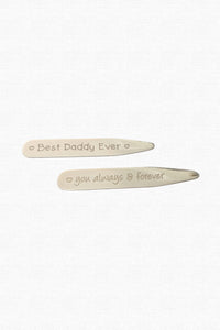 Collar Stiffeners | Sterling Silver