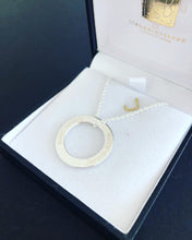 The Sterling Silver Single Russian Ring Necklace