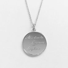 The Susan - Sterling Silver 18mm Name Pendant