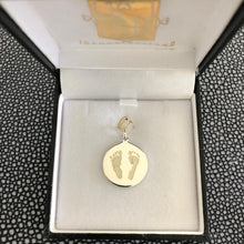 The JLB Petite - 13mm Pendant with Hand and/Foot Print