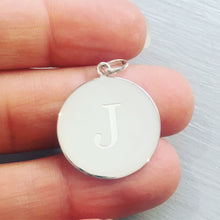 The Christopher  - 13mm Initial Pendant