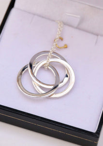 The Classic Sterling Silver Russian Ring Necklace