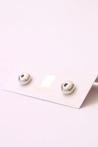 Sea Urchin Stud Earrings - Sterling Silver