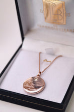 The Jonathan -  13mm Name or Initial Birthstone Pendant