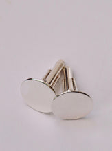 Sterling Silver Cufflinks with Name or Initals