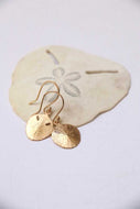 African Pansy Earrings | Gold Vermeil