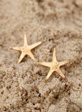 9ct Gold Starfish Studs